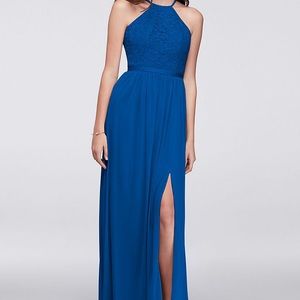 Royal blue bridesmaid/prom dress